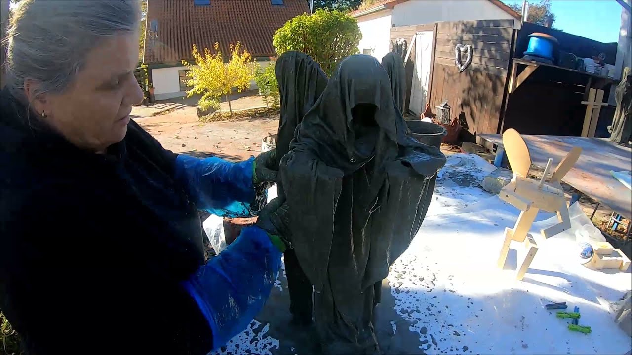 Wächter aus Beton Bauanleitung für kleine Wächter