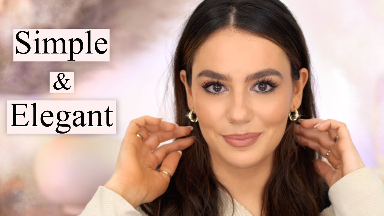 EVERYDAY MAKEUP: Simple & Elegant || Eyeliner TIPS for Hooded Eyes + Flawless Skin || Tania B Wells