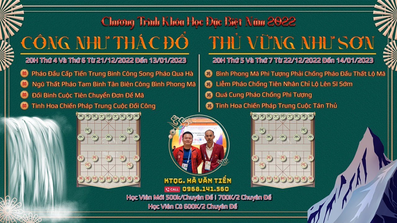 Lớp Cờ Úp Sơ Cấp 1 || Bài 1 || Tối ưu lợi thế khi mở xe sớm