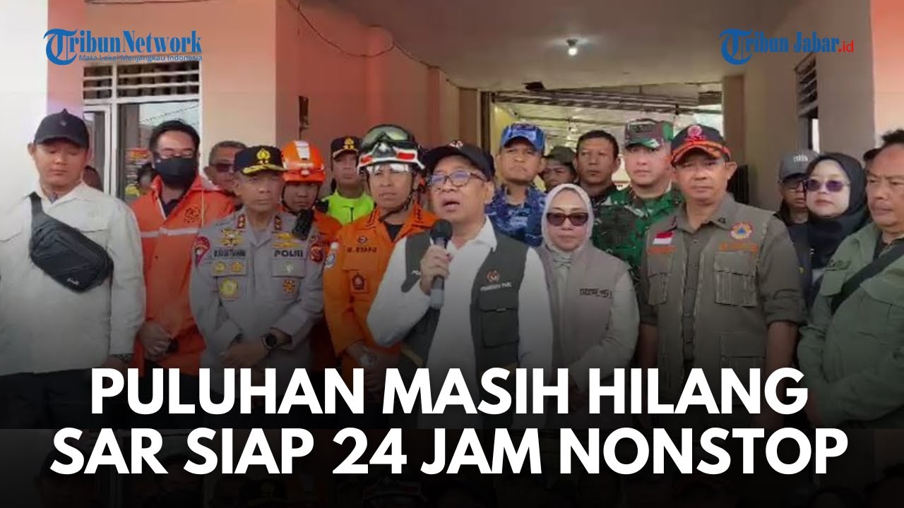 SAR SIBUK!  Cari 83 Korban Hilang, Menko PMK Instruksikan Operasi SAR Longsor Cisarua