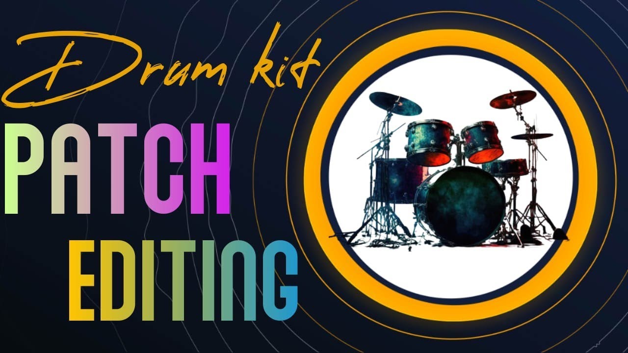 DRUM KIT Patch Editing || Roland Spd 20 Pro || Tutorial || Church tones