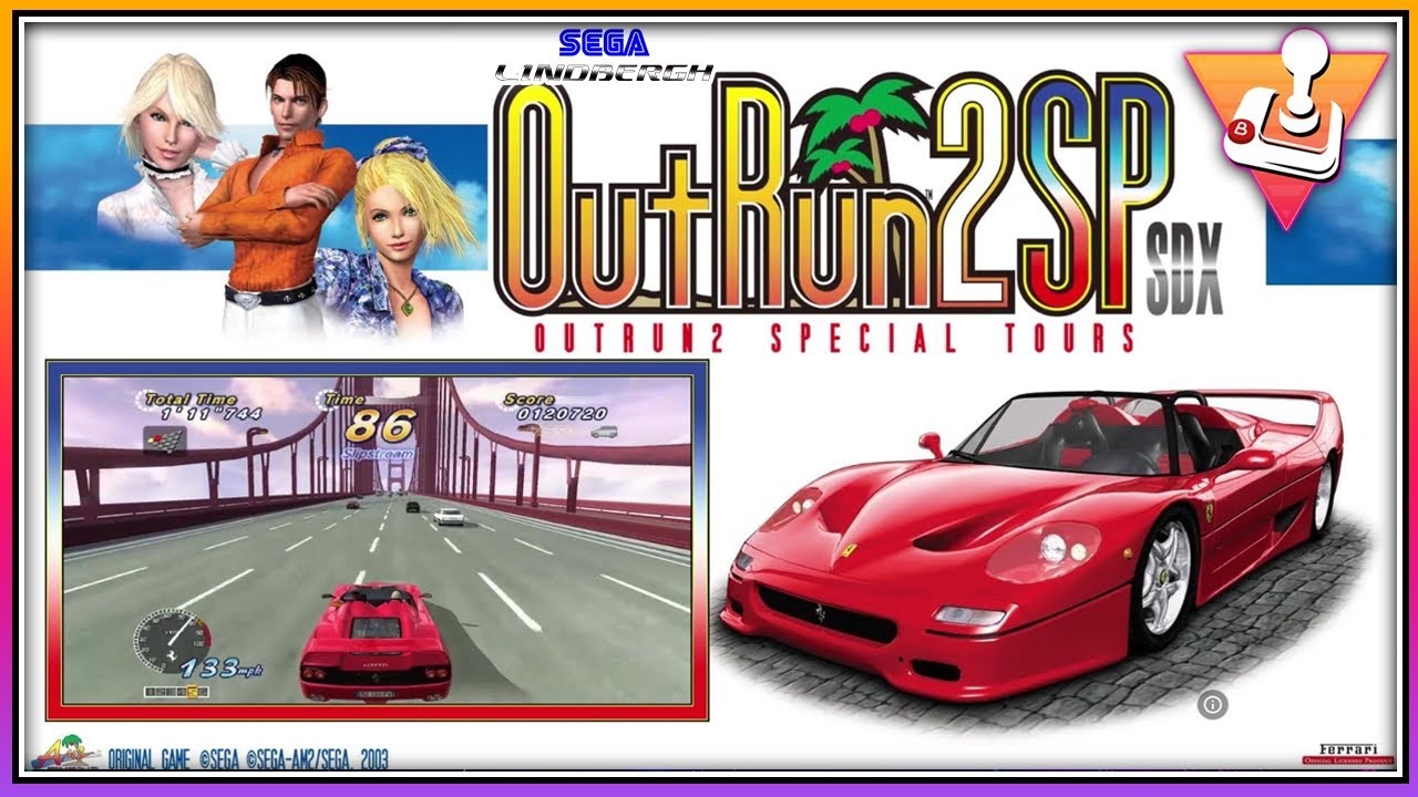 OutRun 2 SP SDX (2006) : Batocera 42 Beta Sega Lindbergh