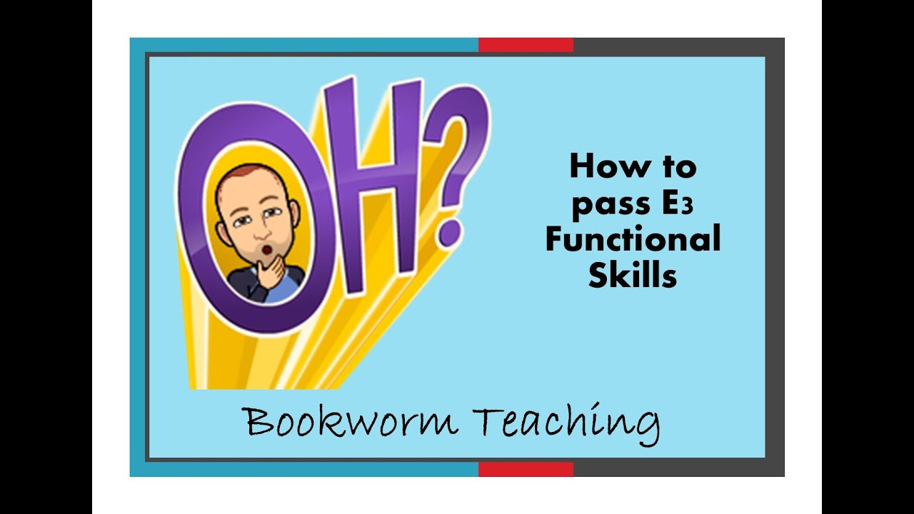 How to pass E3 Functional Skills Writing for Edexcel