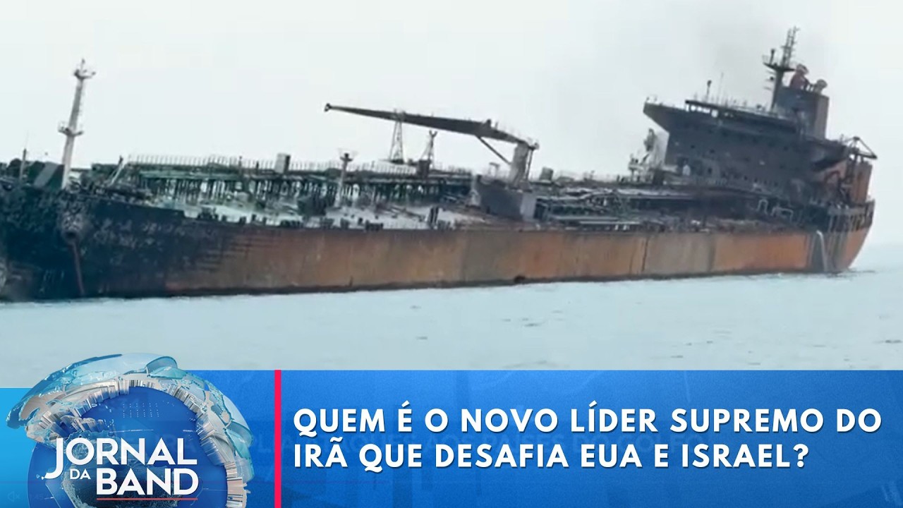 Novo Líder Supremo do Irã diz que manterá Estreito de Ormuz fechado | Jornal da Band