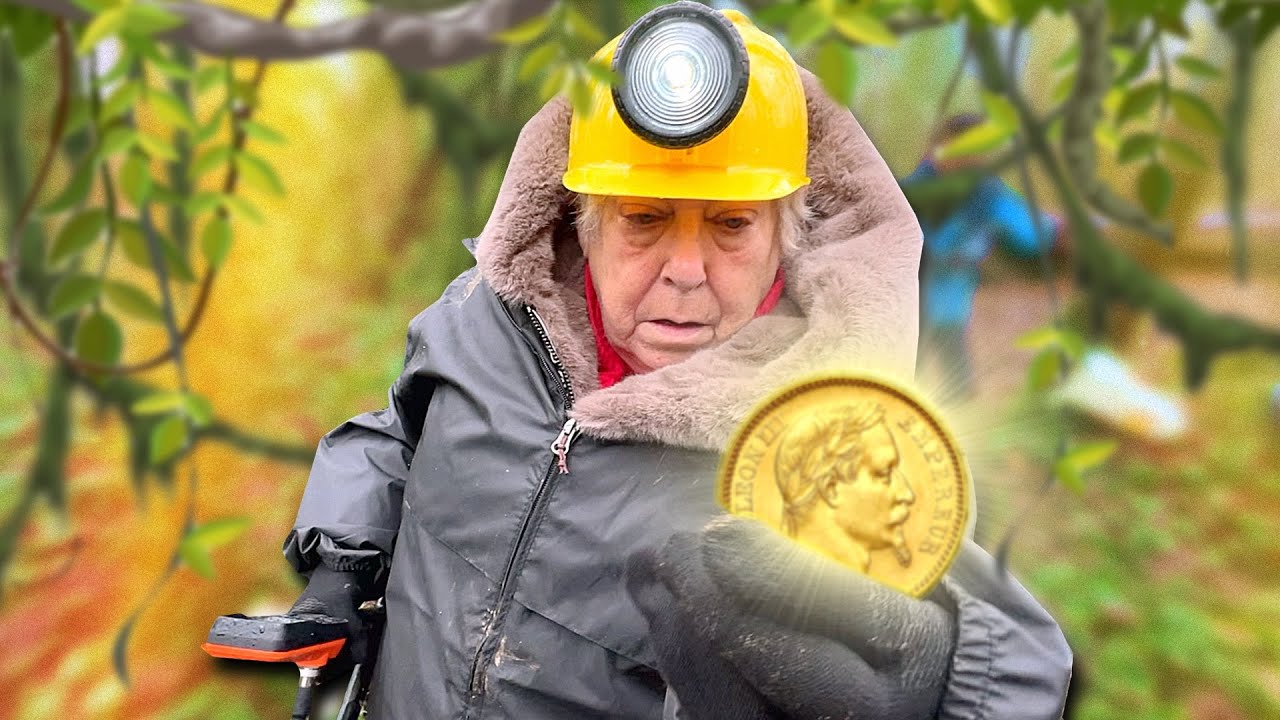 ON TROUVE UN TR&Eacute;SOR ENTERR&Eacute; DANS UNE FOR&Ecirc;T !