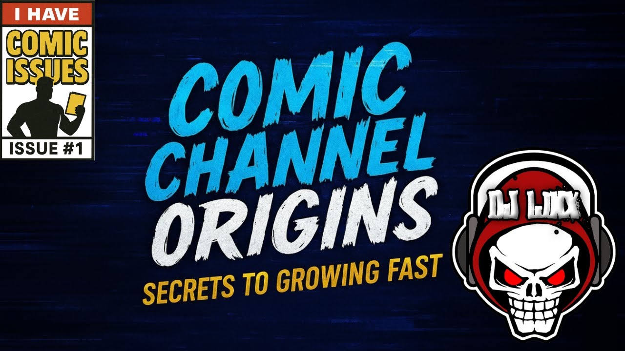 Comic Channel Origins With DJ from @DJLINX