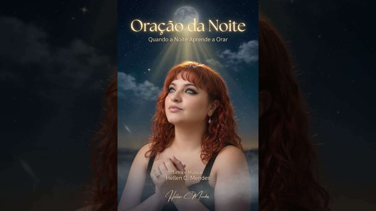 🌙 Oração da Noite – Quando a Noite Aprende a Orar