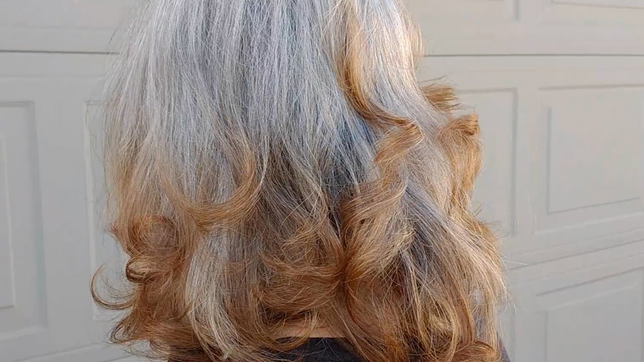 Grey Hair Transition - 1 Year Update