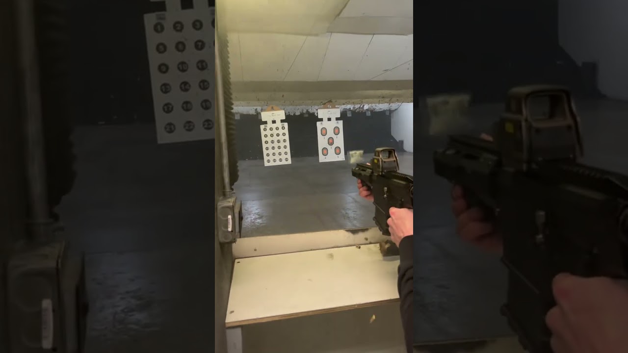 Nemo nitemare 8 inch 300 win mag. indoor range #viralshorts