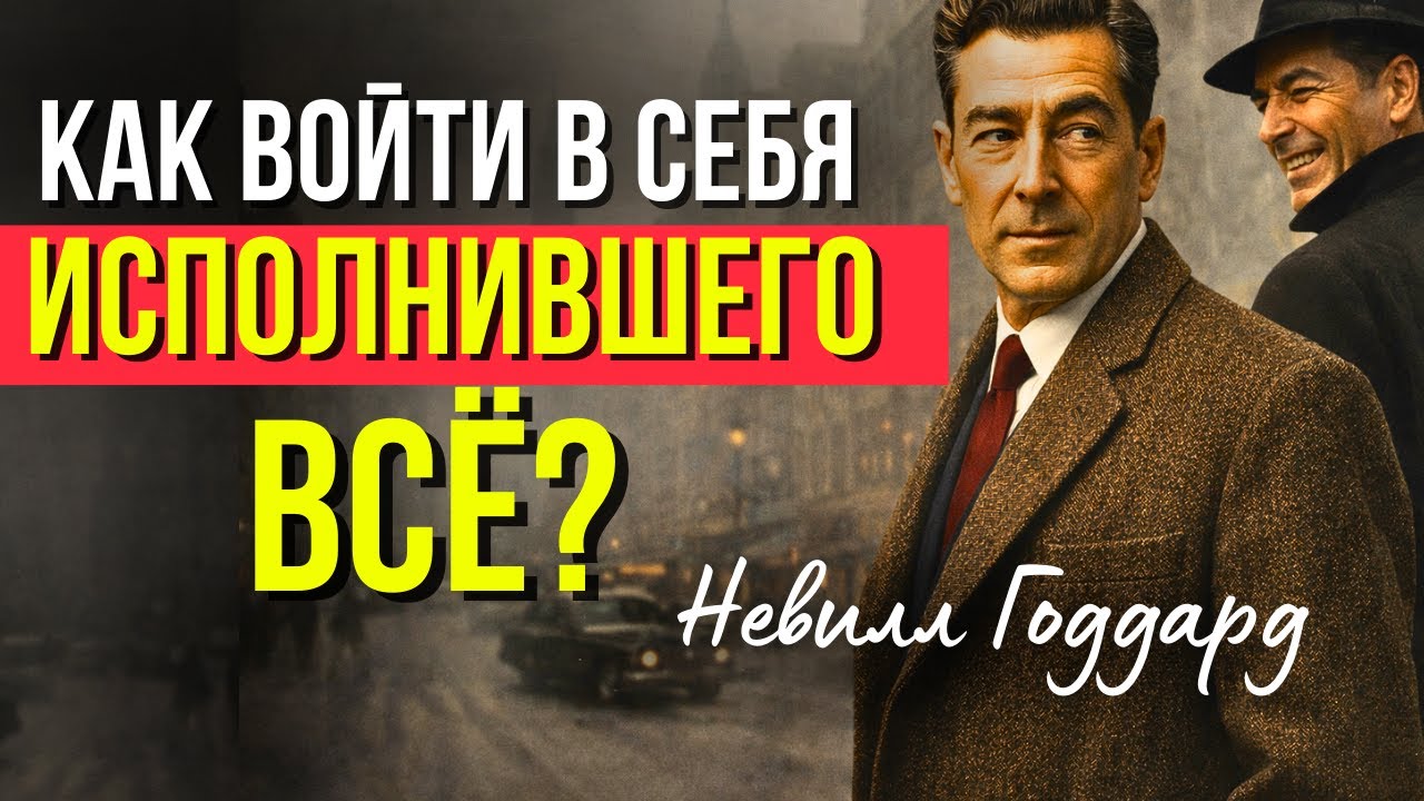 3 КЛЮЧЕВЫХ ЯКОРЯ для жизни в ИСПОЛНЕНИИ ЖЕЛАНИЯ, как этому учил НЕВИЛЛ ГОДДАРД