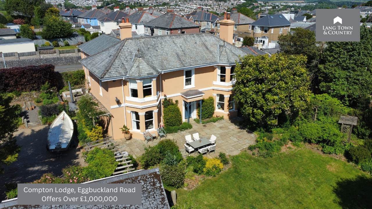 Compton Lodge, Higher Compton - For Sale - Detached - 5 Bedrooms - Large Gardens - Garage