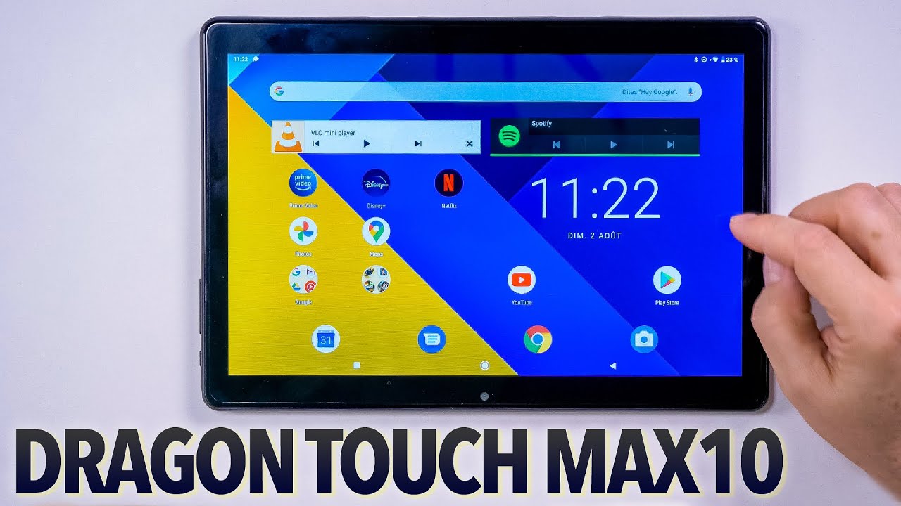 Dragon Touch Max 10 : une tablette pas chère avec un super écran