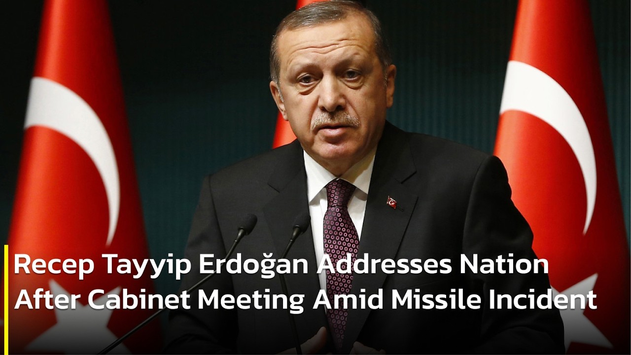 Turkish President Tayyip Erdoğan Delivers Post-Cabinet Statement on Missile Defense Concerns | AC1P