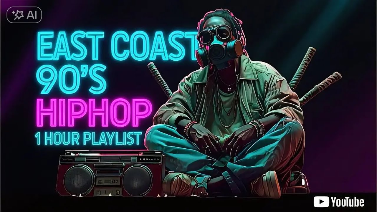 1 Hour AI West Coast 90s Hip Hop Mix 🔥 G-Funk Nostalgia Beats to Study / Chill / Relax