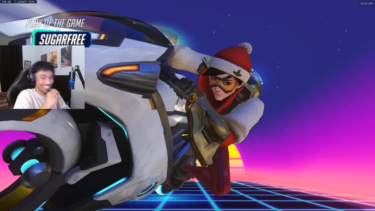 POTG! Tracer Perks is OP! Sugarfree Tracer Season 15 Top 500 Gameplay Overwatch 2