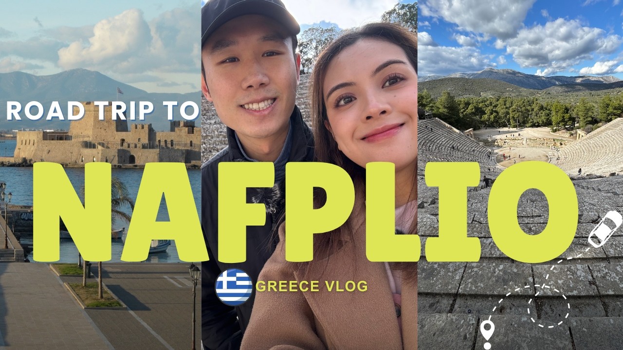 Our First Road Trip to NAFPLIO, GREECE 🇬🇷