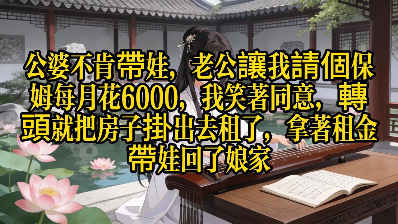 要麼請保姆，要麼滾！」老公叫囂讓我滾出家門，我平靜報警揭開他50萬賭債秘密。看著公婆掏空養老金替子還債，我帶著百萬存款開啟新生活。 #因果報應 #毒夫渣婆 #及時止損 #人生逆襲 #深度解析