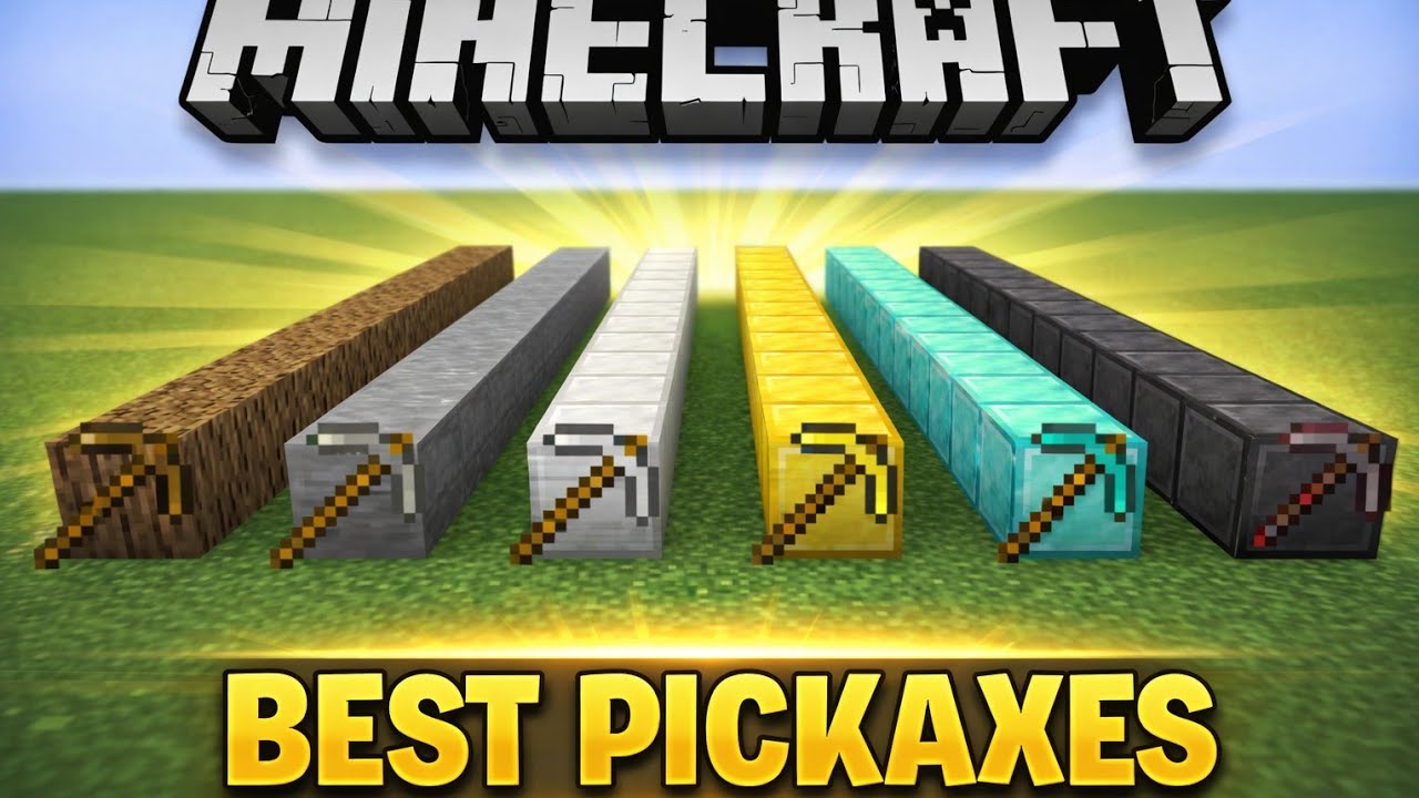 Which  Pickaxe Is the FASTEST? ⚡😱