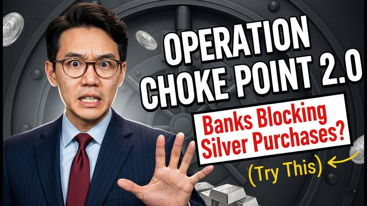 OPERATION CHOKE POINT 2.0: Banks Blocking Silver Purchases? (Try This Workaround)