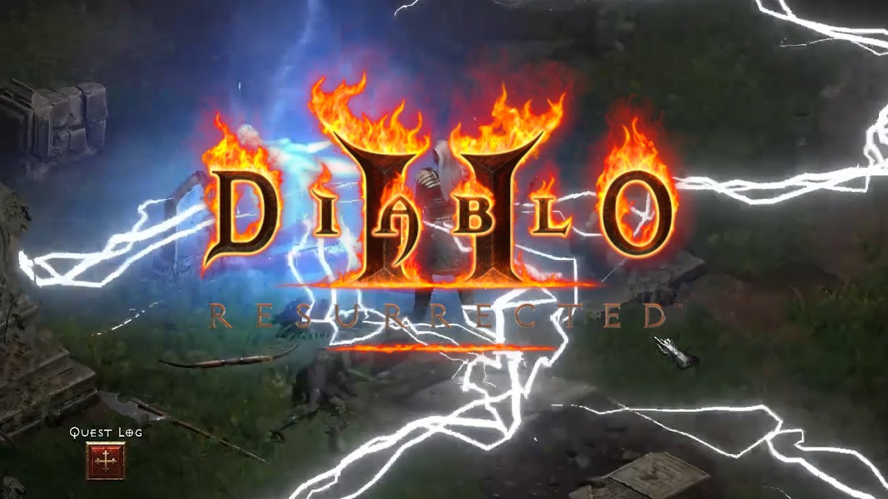 Lets Play Diablo 2 Resurrected EP 2 - A1Q2 - Sisters' Burial Grounds - How to Start! Blood Raven!