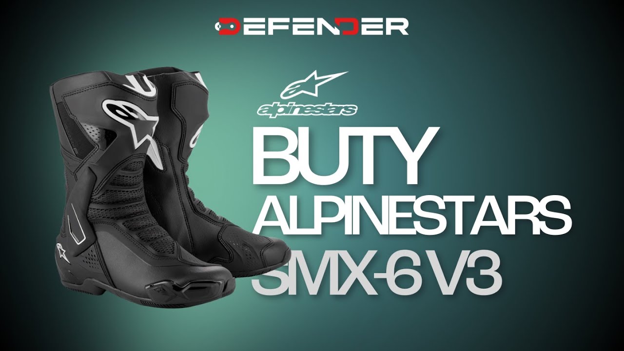 Buty motocyklowe Alpinestars SMX-6 V3 | Sport i turystyka. Recenzja.