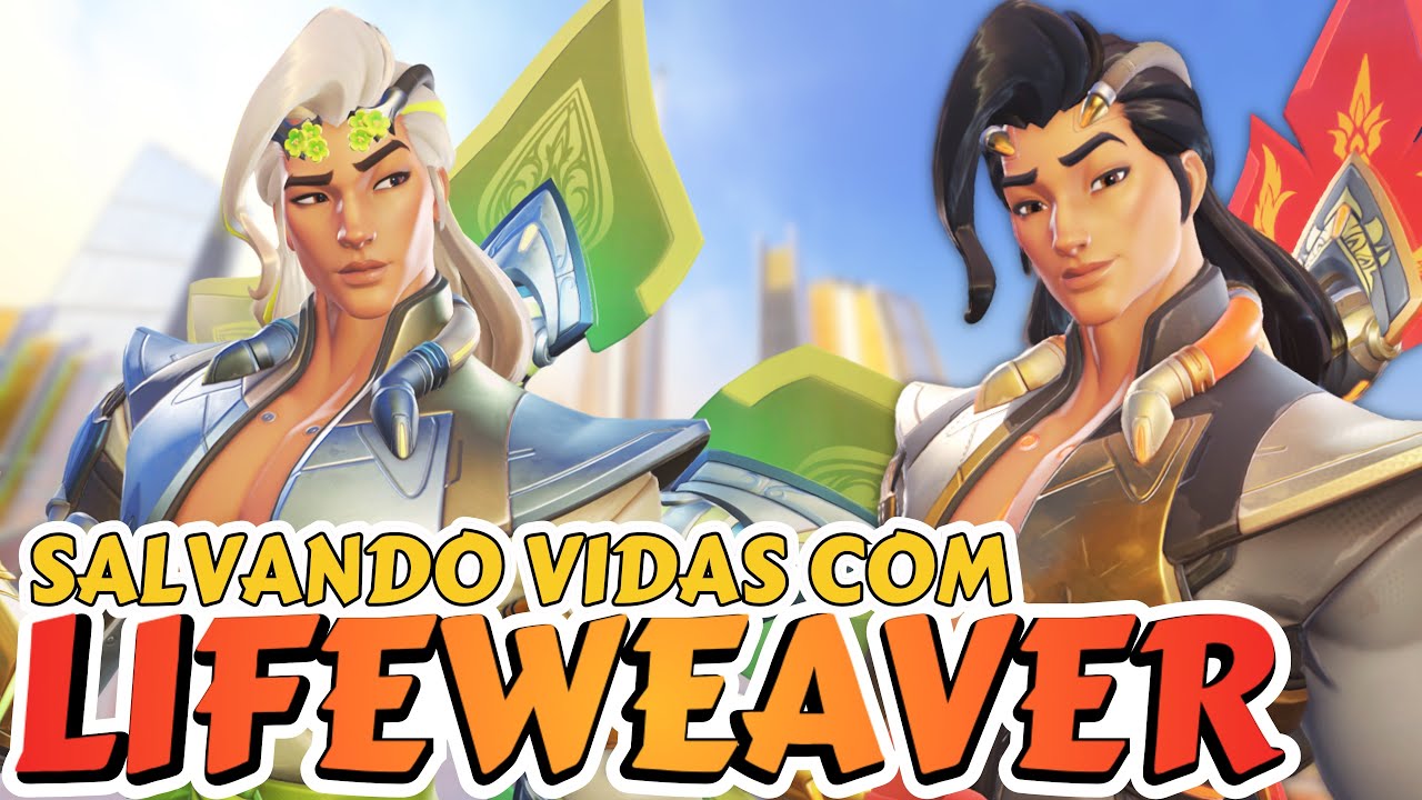 Sendo O MELHOR LIFEWEAVER pro meu time!💪 - Overwatch 2