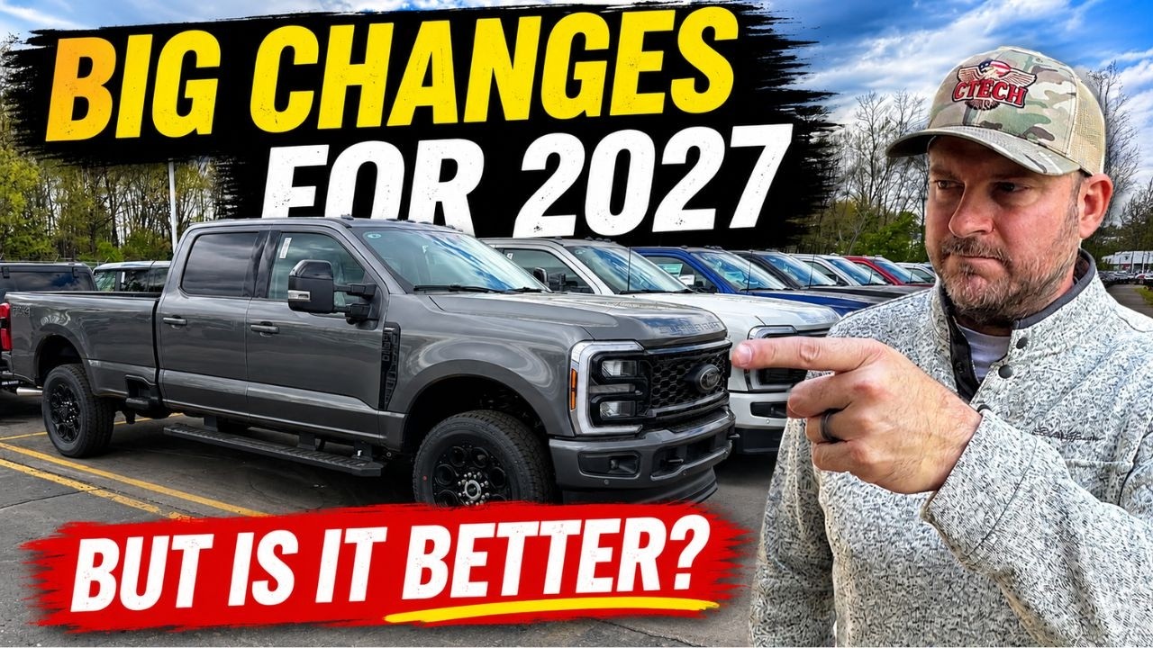 Изменения в двигателе Ford Super Duty 2027 года оказались масштабнее, чем кто-либо ожидал.