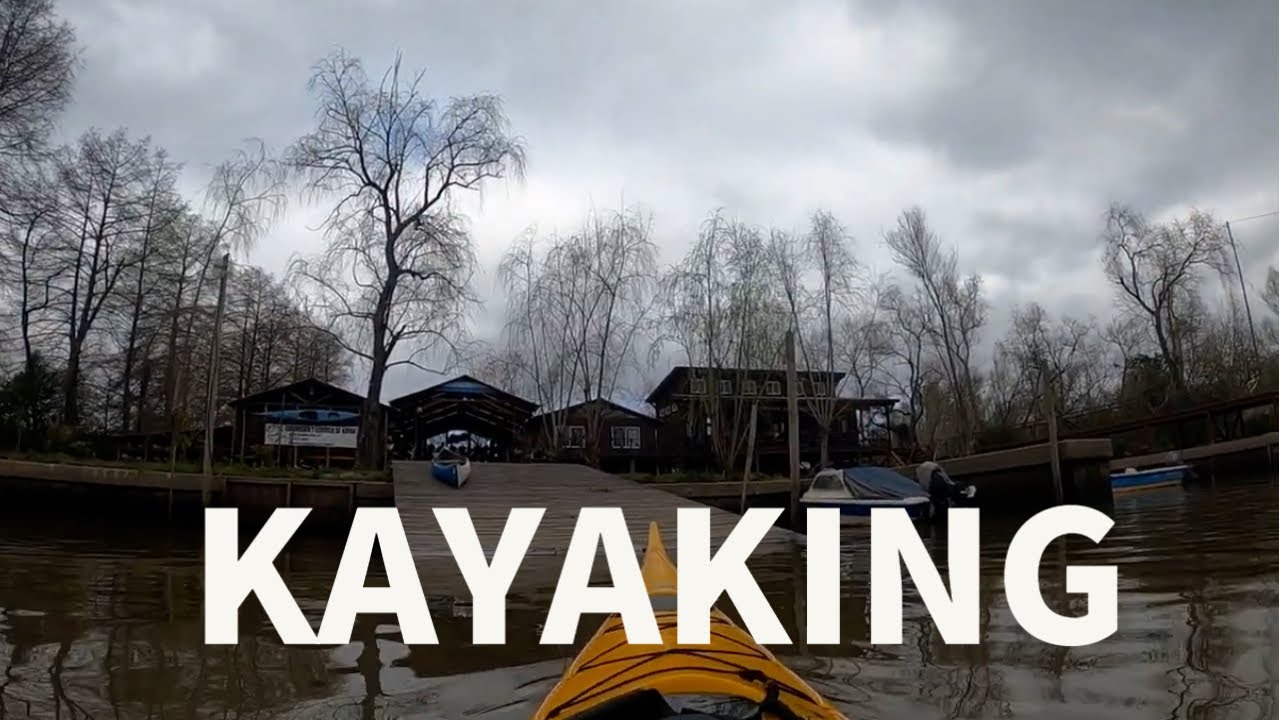 SOLO KAYAKING en PRIMERA PERSONA  - REMO en Kayak de Travesía en el DELTA de Tigre  @Kay Pes Camp