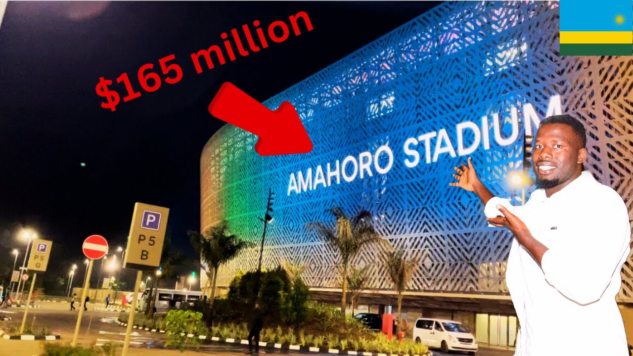 I toured the Amazing Amahoro National Stadium ,a $165 million infrastructure built in Kigali Rwanda