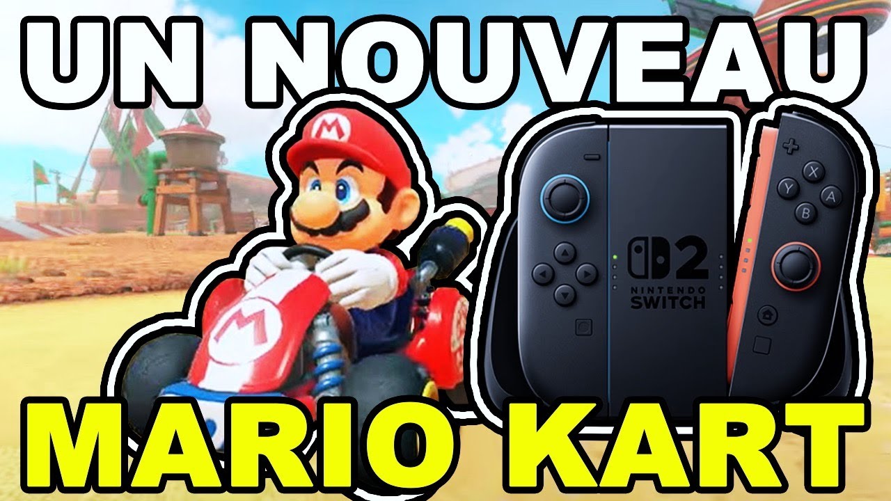 UN NOUVEAU MARIO KART ANNONCÉ SUR LA NINTENDO SWITCH 2 !!! Analyse & Discussion