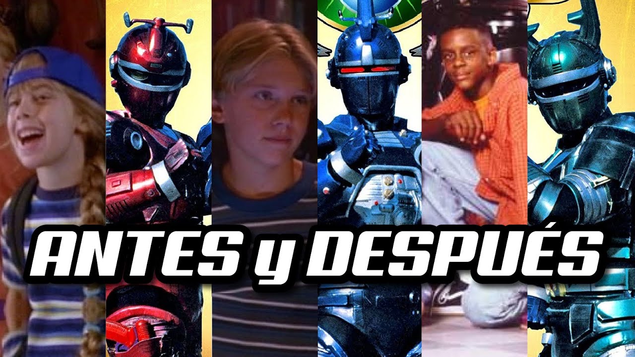🤖 Antes y Después de los actores de BEETLEBORGS ⚡ | Armando R.