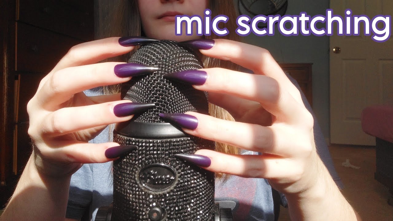 Fast and Aggressive Mic Scratching ASMR (looped)