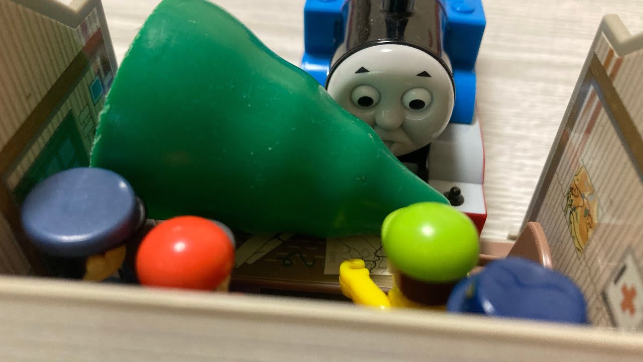 プラレールトーマス トーマスあさごはんにおじゃま
