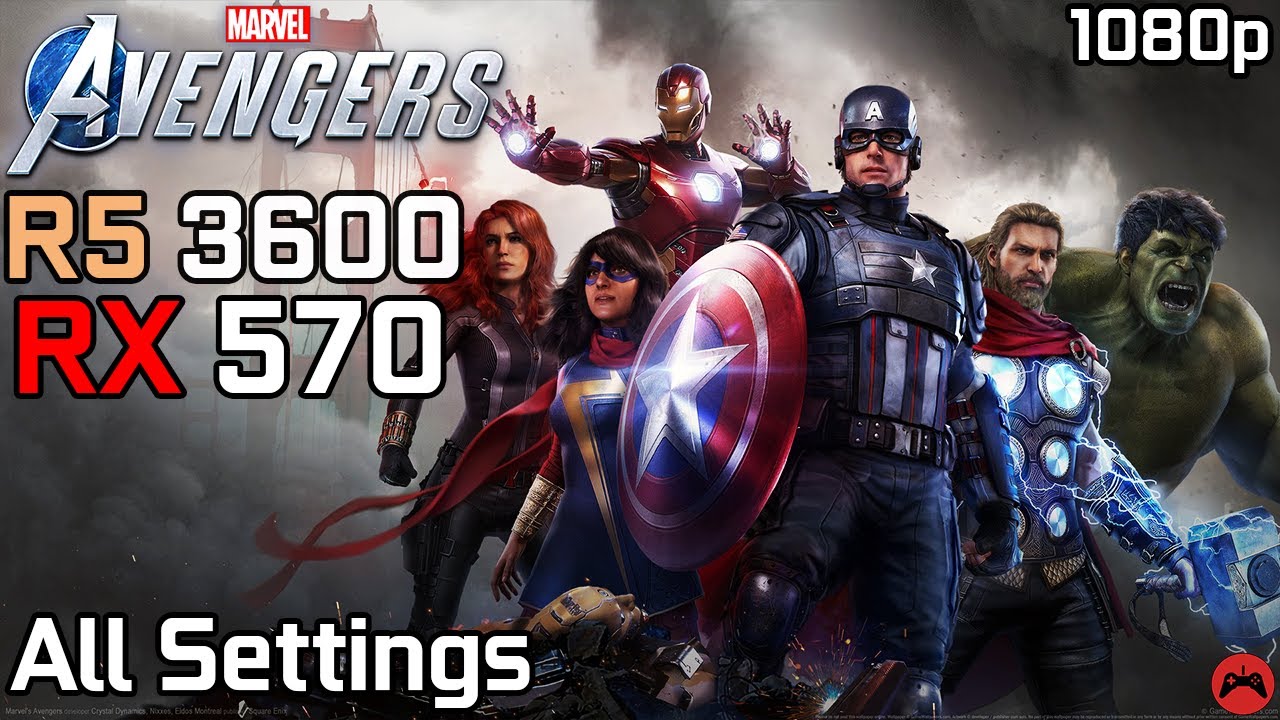 Marvel’s Avengers Beta | Gameplay | Ryzen 5 3600 + RX 570 4GB | All Settings 1080p | 2020