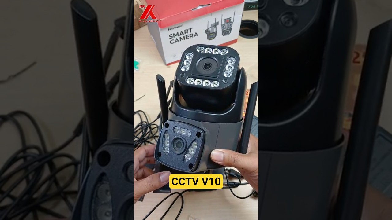 CCTV V10 Franwell V380 Lengkap UPS #cctvoutdoor #cctvwifi #promoyoutubeshopping