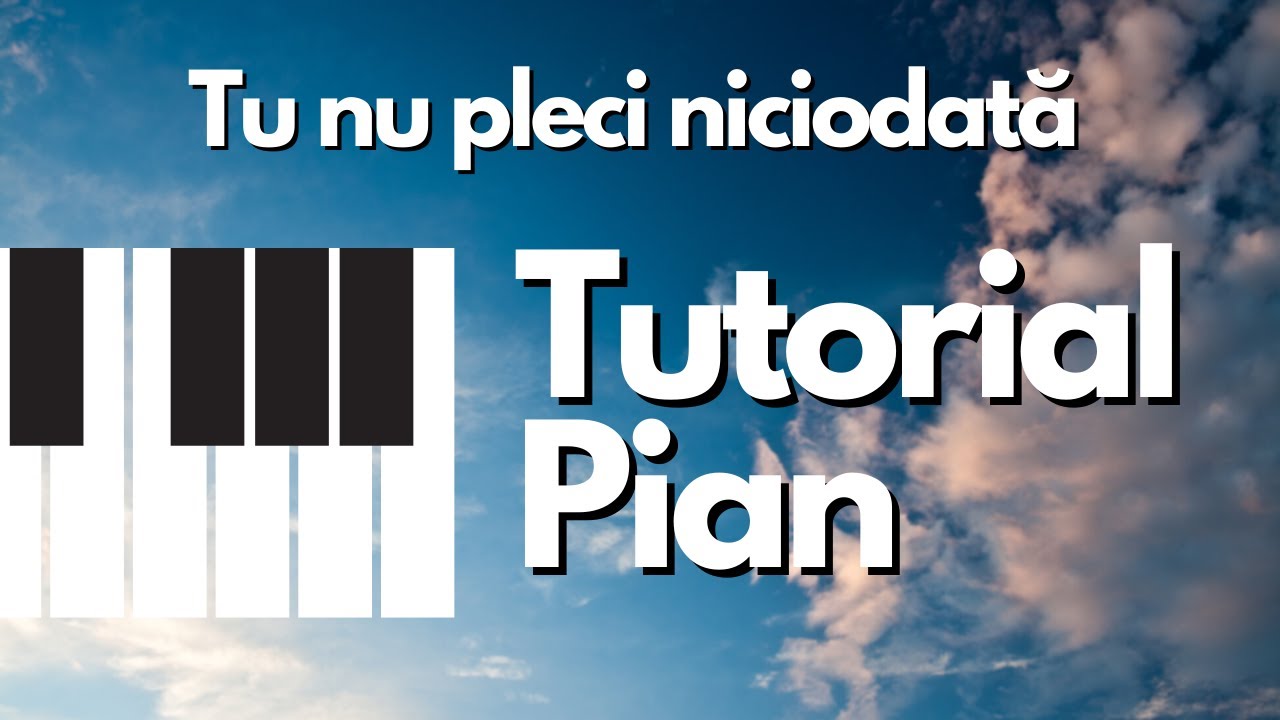 Tu nu pleci niciodata de la mine | Tutorial Acompaniment