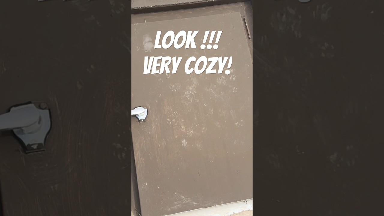 STORM SHELTER COMFORT! 