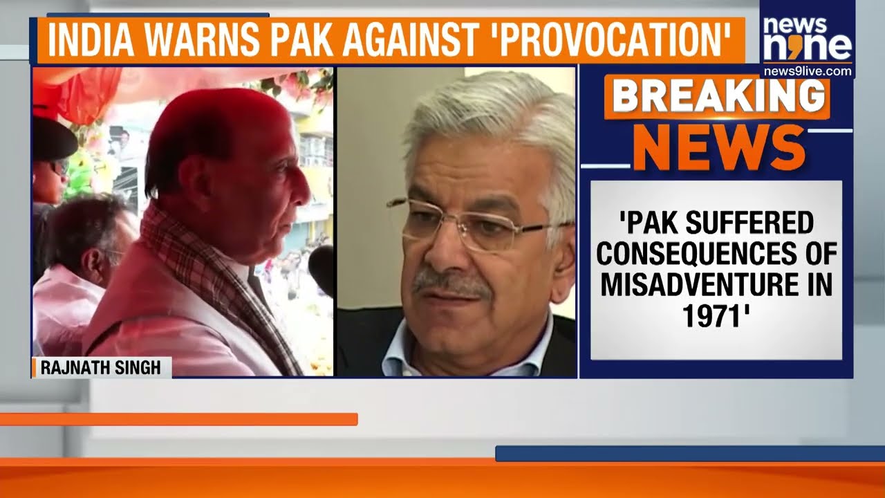 India-Pakistan Tensions Escalate: Rajnath Singh Warns Pakistan Against Threats | News9