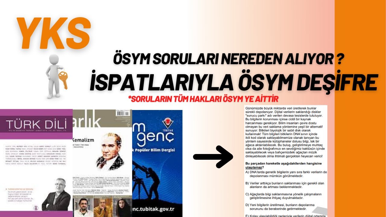ÖSYM SORULARINI NEREDEN ALIYOR? | İspatlarıyla Detaylı Deşifre (Hiçbir Yerde Olmayan Analizler)