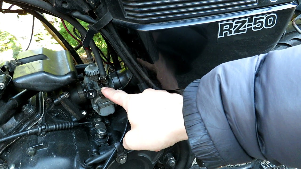 【旅モト】YAMAHA　RZ50　キャブ紹介とその他いろいろ