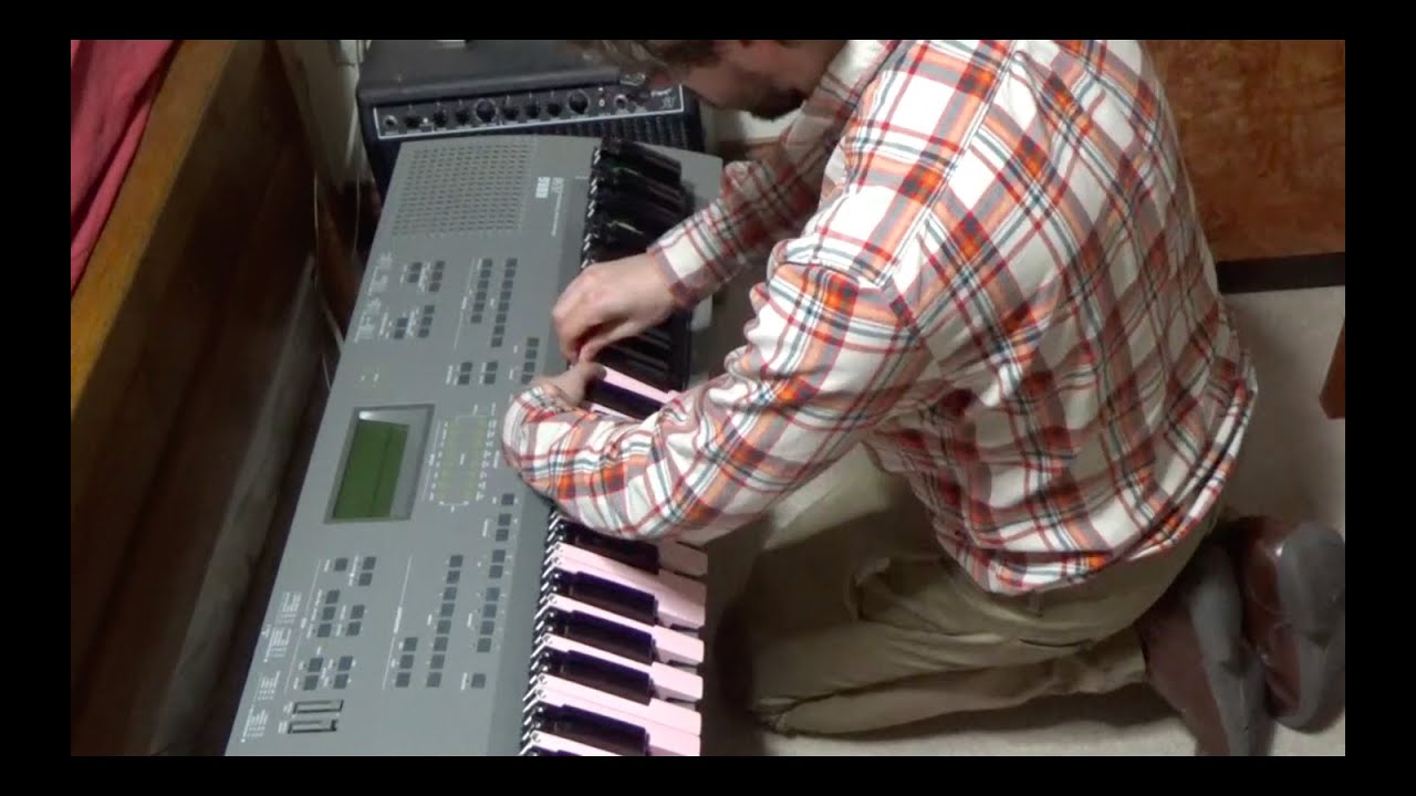 Changing the keyboard layout on a KORG is50