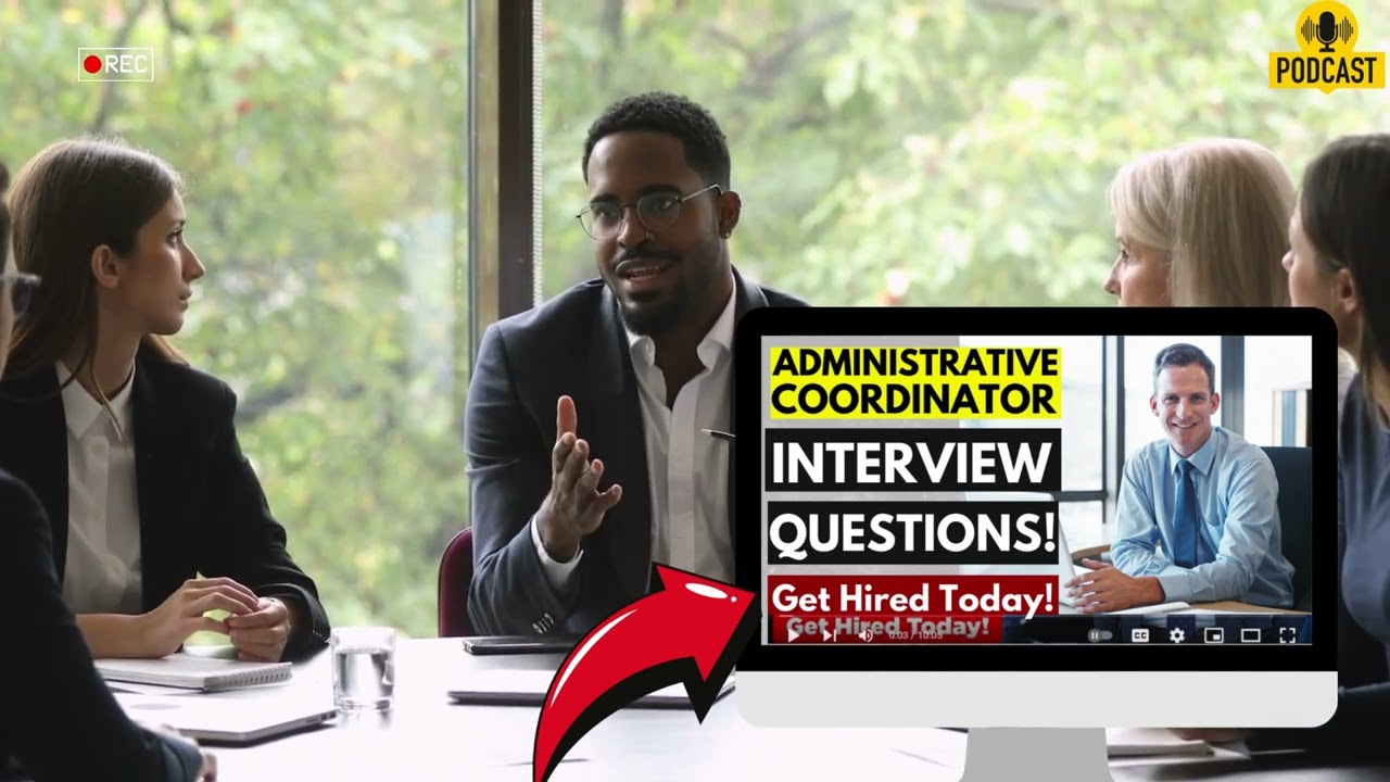 Administrative Coordinator Interview Questions & Answers | Popular Admin Coordinator Interview