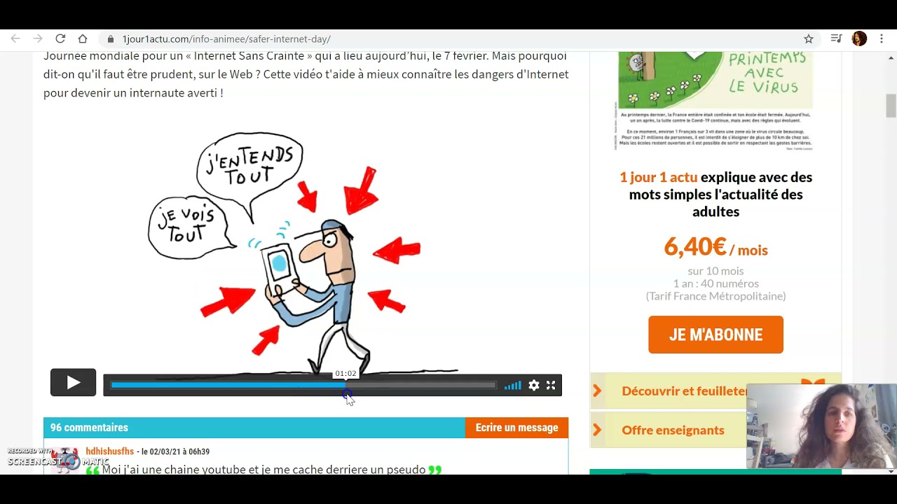 Les usages d'Internet