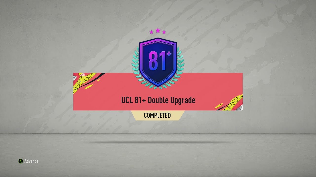 FIFA 20 SBC UCL 81+ Double Upgrade - Total Cost: 15,900 Coins