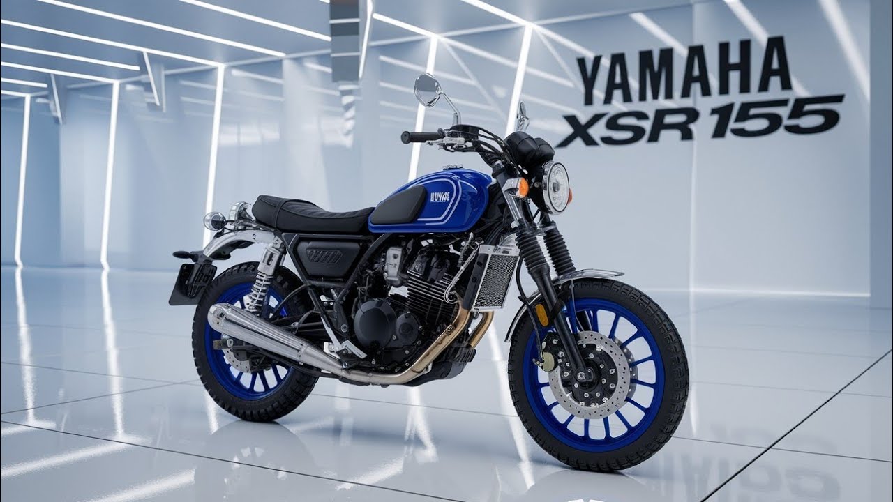 «Yamaha XSR155 2026 года — ретро-байк, который на самом деле настоящий зверь!» 🔥
