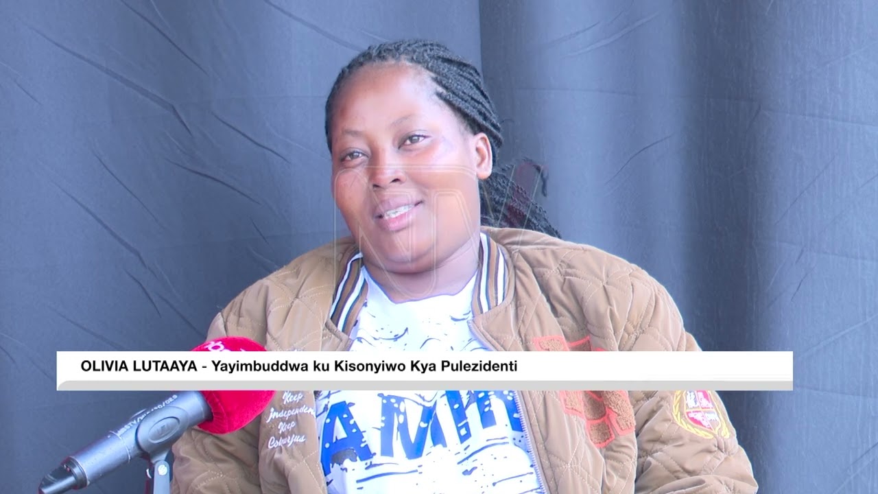 Yiino emboozi ya Olivia Lutaaya. eyayimbuddwa ku kisonyiwo kya Museveni