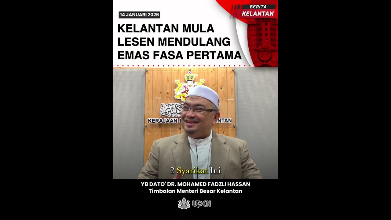 Fasa pertama aktiviti mendulang emas di Kelantan