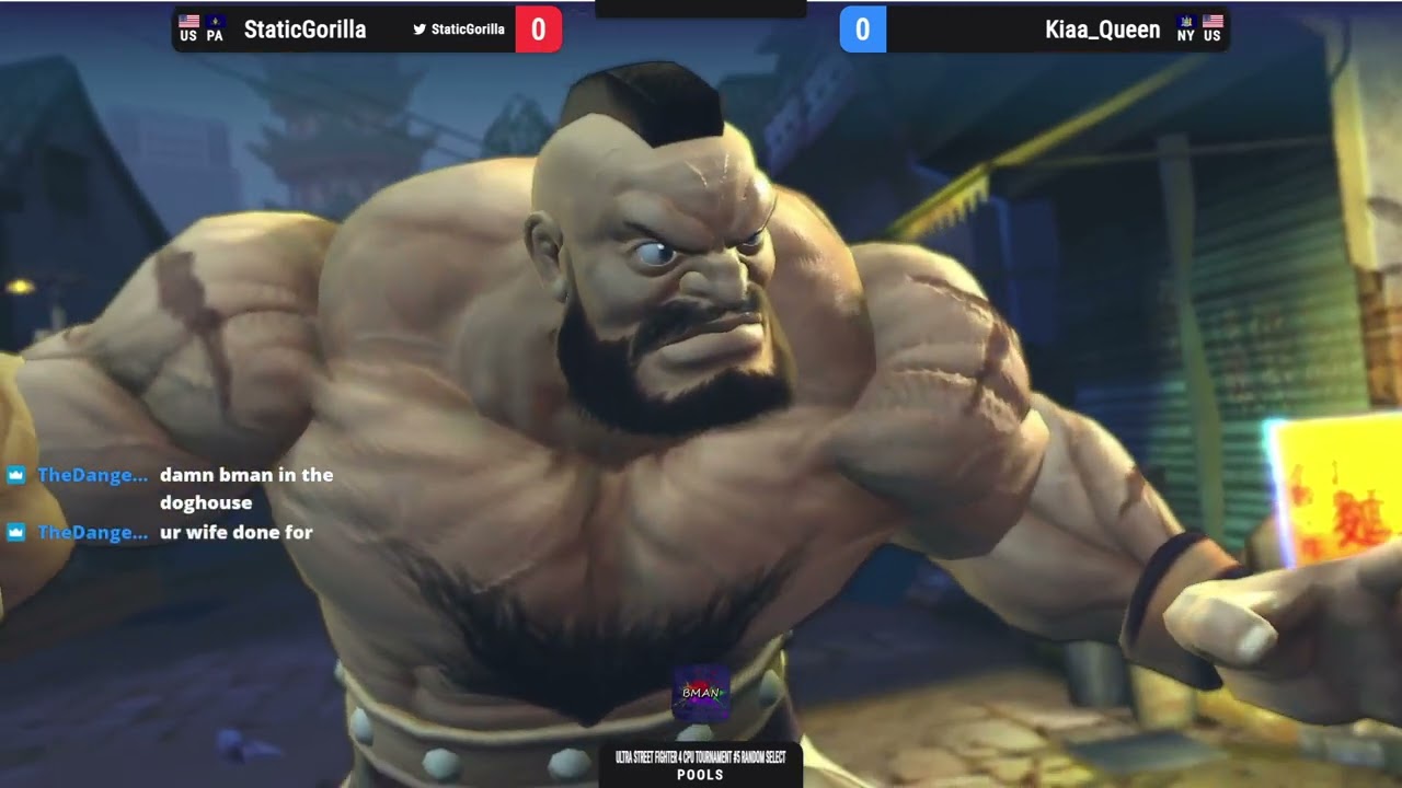 Ultra Street Fighter 4 CPU Tournament #5  - RANDOM!
