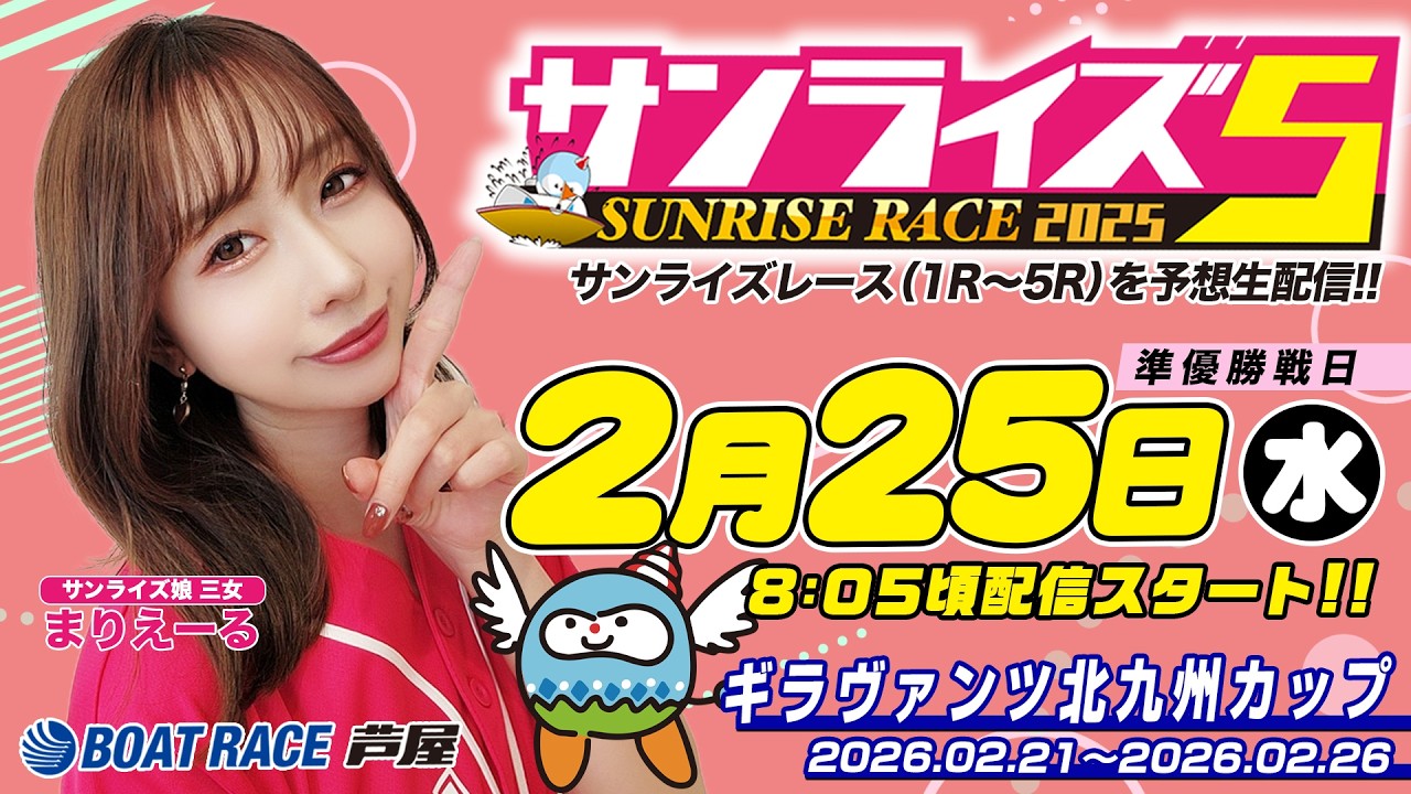 【２月２５日】ギラヴァンツ北九州カップ　～サンライズ5～