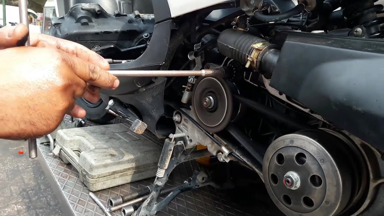 KUBA Trendy 50 VARYATÖR Bakımı 8000 km Adana Sürücü Motor